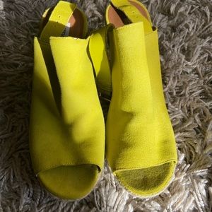 Lime Green Heels